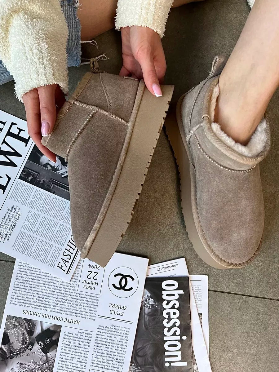 Bottes Colinda Khaki - Confort et style!