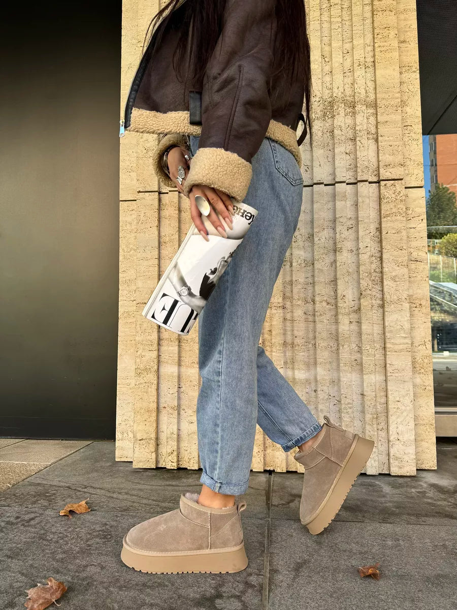 Bottes Colinda Khaki - Confort et style!