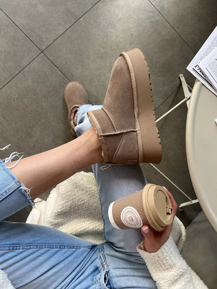 Bottes Colinda Khaki - Confort et style!