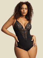 Body à Dentelle String Ultra Gainant